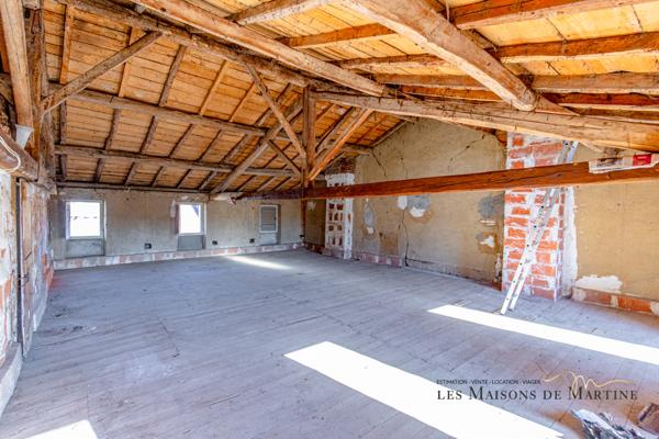 Montesquieu-Volvestre (31310) Superbe maison de village de 189m2 avec jardin et garages.