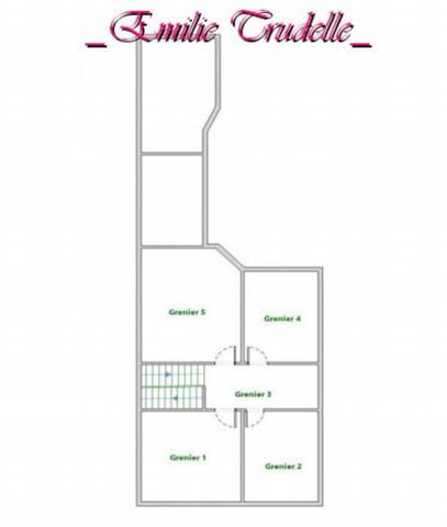 Maison à vendre 5 pièces (72) 125 m² -3/5 chambres – jardin clos 300 m² – dépendances – Saint-Calais