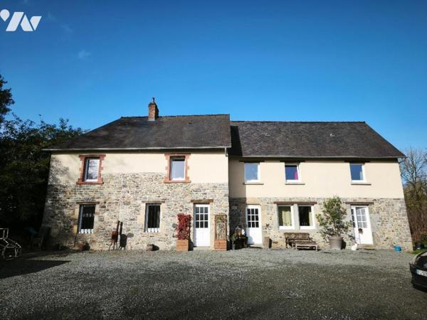 SAINT SAUVEUR  LE MESNILBUS  MAISON DE CARACTERE INDIVIDUELLE RENOVEE 5 CHAMBRES 