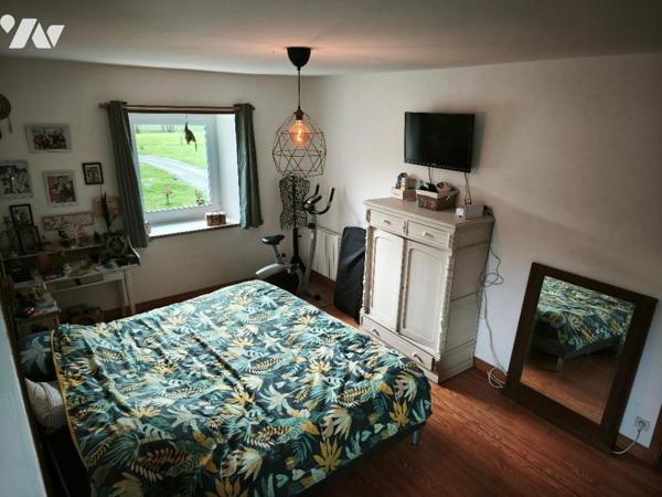 SAINT SAUVEUR  LE MESNILBUS  MAISON DE CARACTERE INDIVIDUELLE RENOVEE 5 CHAMBRES 