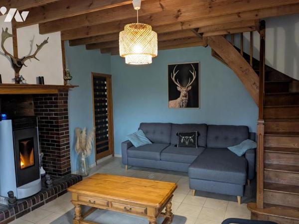 SAINT SAUVEUR  LE MESNILBUS  MAISON DE CARACTERE INDIVIDUELLE RENOVEE 5 CHAMBRES 