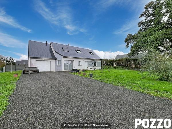 À VENDRE MAISON FAMILIALE RÉCENTE AVEC 5 CHAMBRES ET JARDIN A MOYON Villages LE MESNIL OPAC