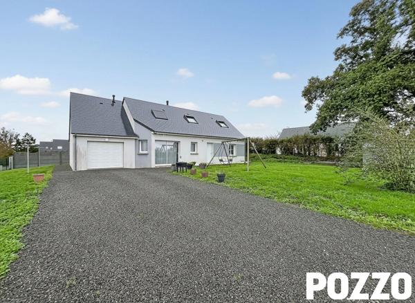 À VENDRE MAISON FAMILIALE RÉCENTE AVEC 5 CHAMBRES ET JARDIN A MOYON Villages LE MESNIL OPAC
