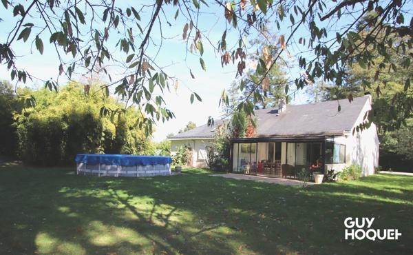 Maison plain-pied au coeur de la nature