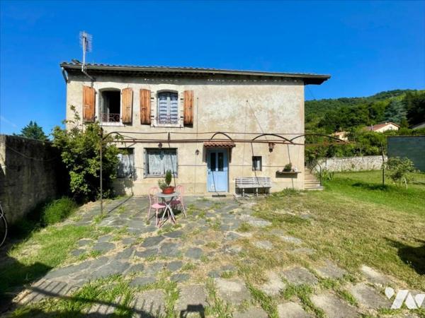 Maison 66 m² avec terrain clos – Gros potentiel – Tournon-sur-Rhône