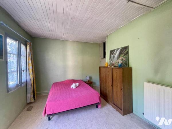 Maison 66 m² avec terrain clos – Gros potentiel – Tournon-sur-Rhône