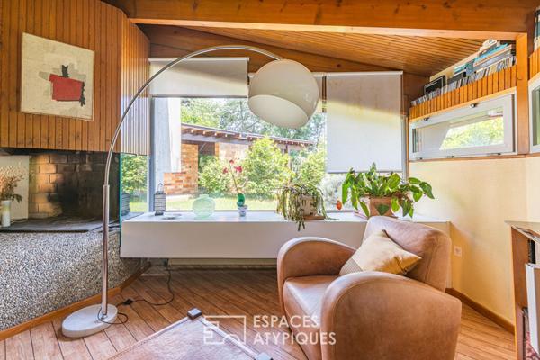 Villa d’architecte au style affirmé entre ville et nature