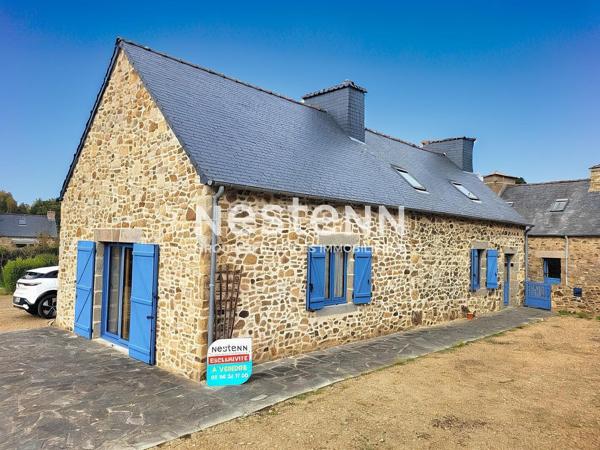 Longère Plouha 4 pièces - 90m² et terrain constructible - Proche mer