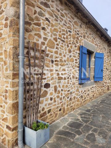 Longère Plouha 4 pièces - 90m² et terrain constructible - Proche mer