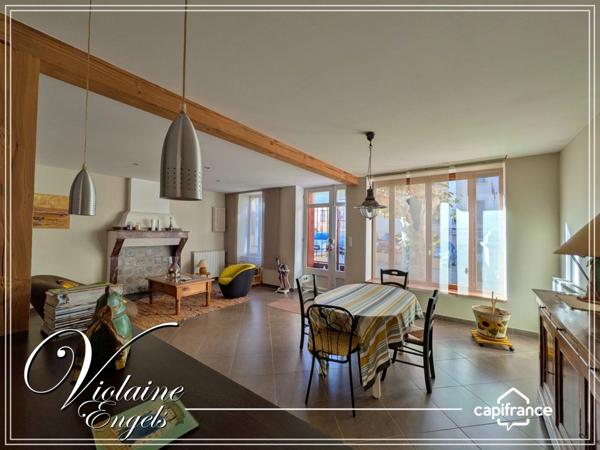 Maison de caractère au cœur de Boutenac – volumes généreux, matériaux nobles et grand garage