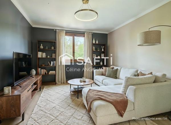 Maison familiale proche gare, beau jardin