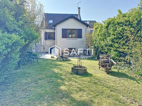 Maison familiale proche gare, beau jardin