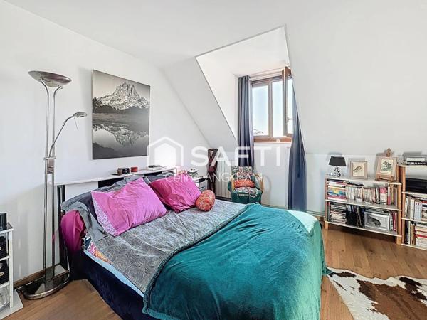 Maison familiale proche gare, beau jardin