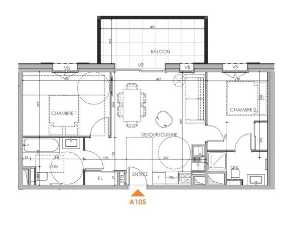 Haute Savoie (74), à vendre SAMOENS - Domaine skiable Grand Massif - Appartement neuf T3