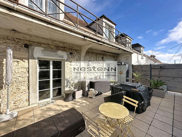 Appartement Saint Fargeau Ponthierry 7 pièce(s) 124 m2, loft, 3 chambres, garage, terrasses