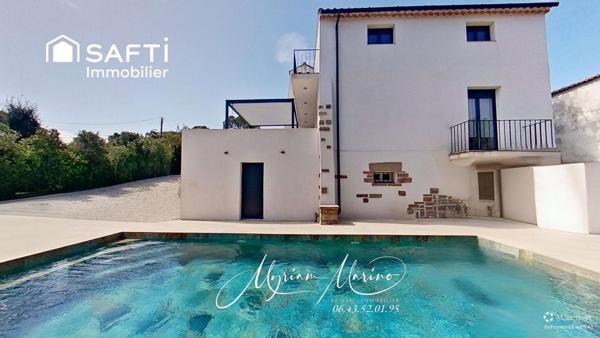 Saint-Aygulf – Villa rénovée 4 ch, piscine, double garage, proche plages