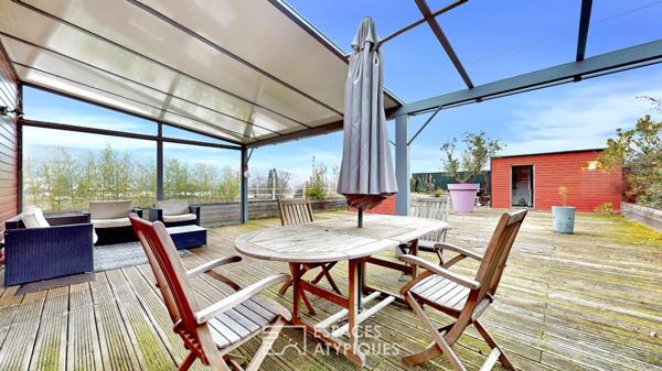 Loft en duplex avec rooftop proche du centre ville