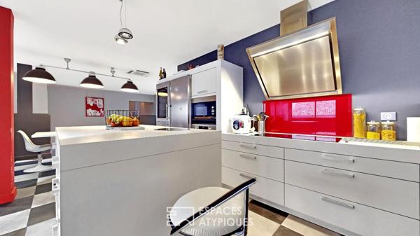 Loft en duplex avec rooftop proche du centre ville