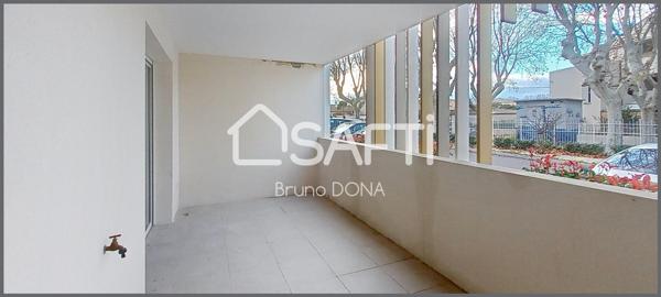 appartement  T2 en RDC dans résidence sécurisée