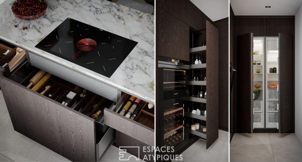 Appartement atypique avec terrasse et commerces à pied