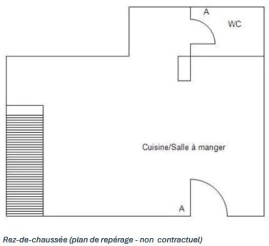 Duplex inversé (souplex) atypique à vendre - 5 pièces - 180 m² - proche douane commerces transports - COLLONGES SOUS SALEVE (74)