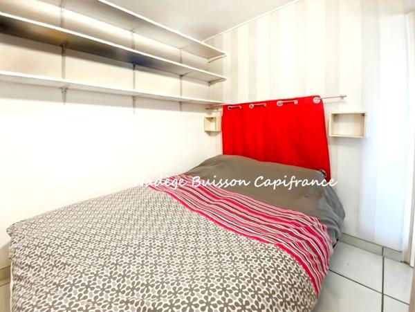 À vendre Cabourg – Studio avec espace nuit cabine, terrasse et loggia à 800 m de la plage