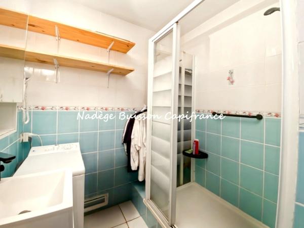 À vendre Cabourg – Studio avec espace nuit cabine, terrasse et loggia à 800 m de la plage