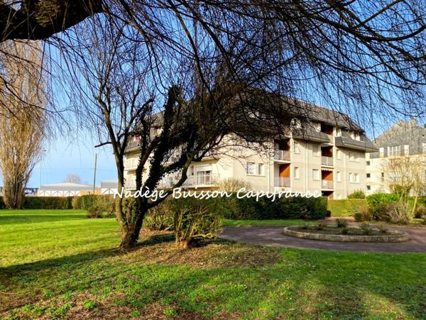 À vendre Cabourg – Studio avec espace nuit cabine, terrasse et loggia à 800 m de la plage