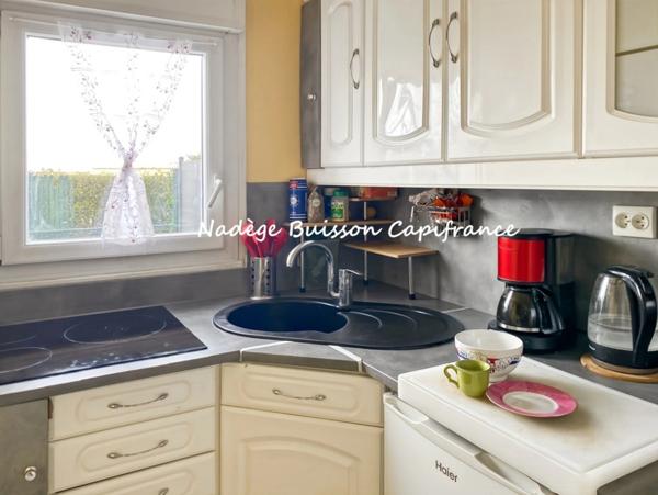 À vendre Cabourg – Studio avec espace nuit cabine, terrasse et loggia à 800 m de la plage