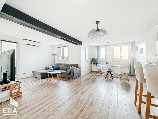 A vendre Marseille 13013 LA CROIX ROUGE Appartement T4 - 2 chambres vue dégagée calme parfait état