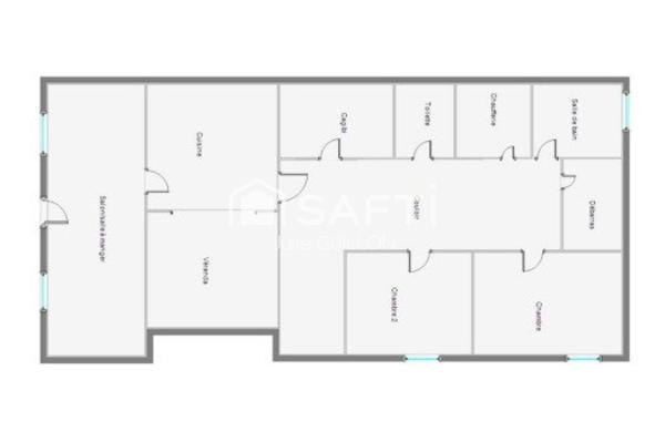 MAISON PLAIN-PIED –BEAUX VOLUMES & FORT POTENTIEL