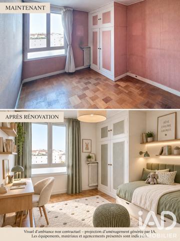 Appartement à vendre 4 pièces 85,69 m² Boulogne-Billancourt