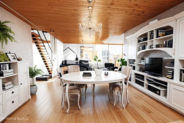 Pavillon T4, 96 m2,Terrain de 270 m2 situé dans quartier calme, 2 places parkings individuels, Sous-sol total