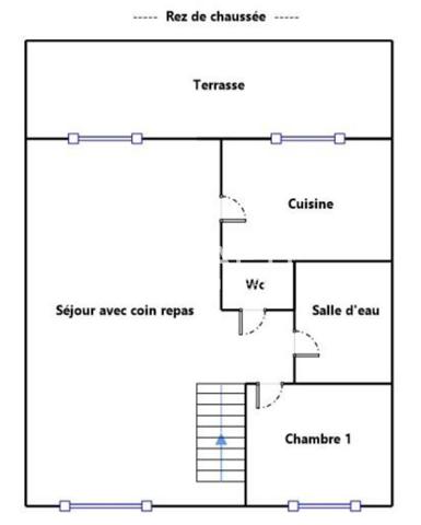 Pavillon T4, 96 m2,Terrain de 270 m2 situé dans quartier calme, 2 places parkings individuels, Sous-sol total