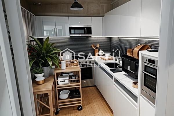 Pavillon T4, 96 m2,Terrain de 270 m2 situé dans quartier calme, 2 places parkings individuels, Sous-sol total