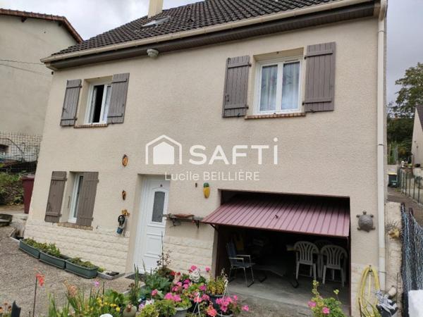 Pavillon T4, 96 m2,Terrain de 270 m2 situé dans quartier calme, 2 places parkings individuels, Sous-sol total