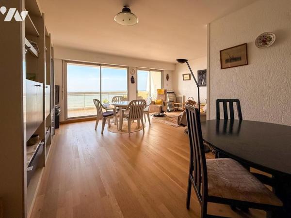 LA BAULE - Bd de l’Océan - T2/T3 face mer avec terrasse et garage 