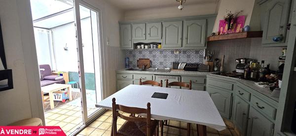 Maison T4 de 71 m² avec jardin plein Ouest, garage et dépendances ? Saint-Nazaire