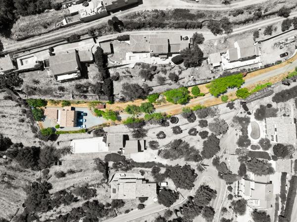 Bonson (06830) Maison vue mer, terrain piscinable, 3 chambres