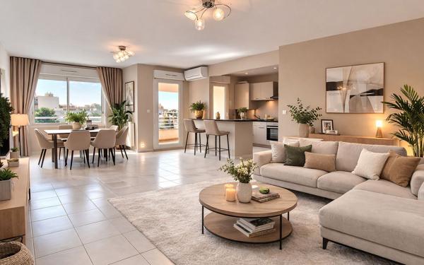 Appartement à vendre    4 pièces • 97 m2 Marseille 10