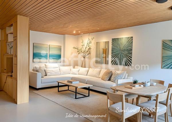 Appartement 3 pièces - 87 m² Exclusivité efficity