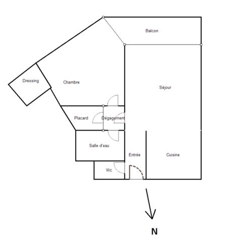 Appartement 65 m² Vue mer exceptionnelle Quiberon.
