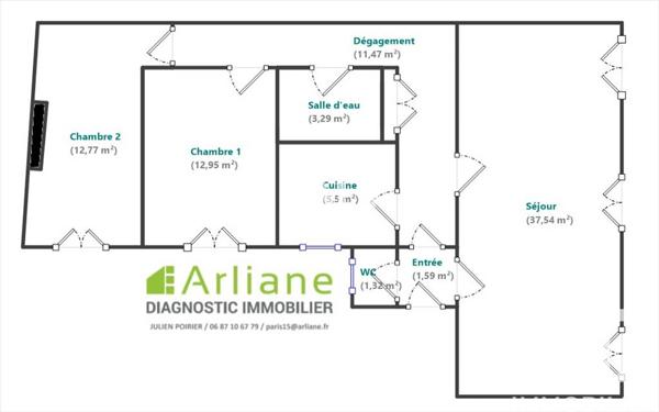 Appartement à vendre 4 pièces 86,43 m² 