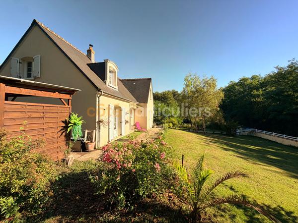 Vente
                Maison115 m² - 5 Pièces -
                    NAZELLES NEGRON (37530)