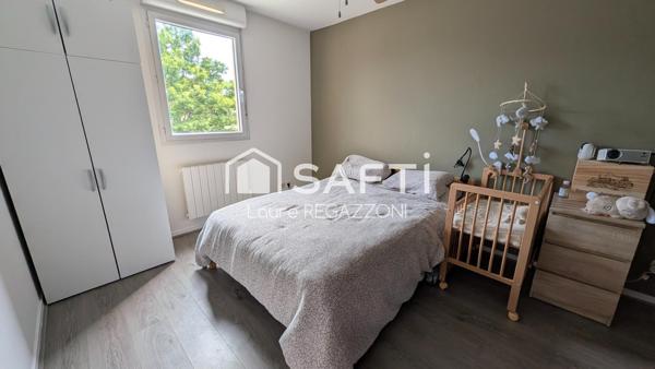 Bel appartement de 66 m² avec balcon, piscine et 2 parkings privés à Beaune
