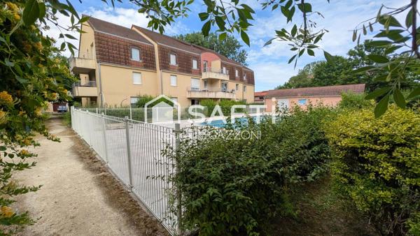 Bel appartement de 66 m² avec balcon, piscine et 2 parkings privés à Beaune