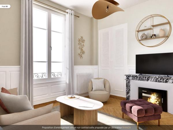 Maison de Maitre : Studio refait à neuf