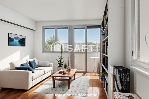 T2 au calme, balcon vue dégagée, 8 mn à pied RER A