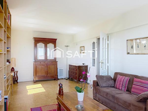 T2 au calme, balcon vue dégagée, 8 mn à pied RER A