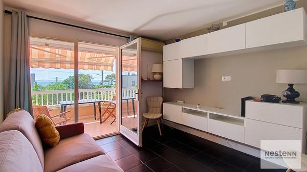 Saint-Aygulf T2 vue mer piscine parking